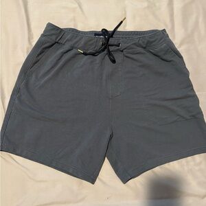 Abercrombie & Fitch Men's Slate Gray Drawstring Shorts